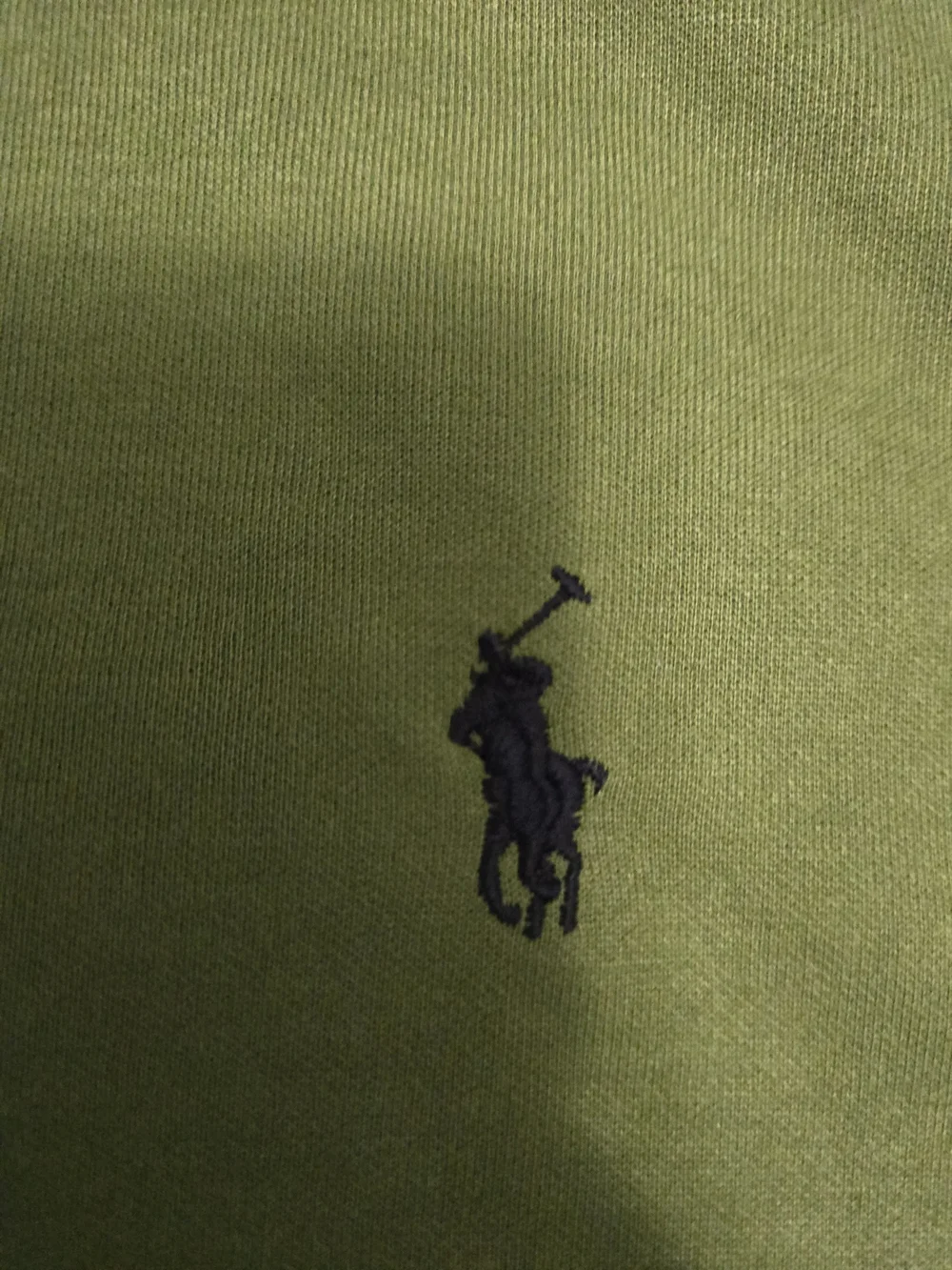 Polo by Ralph Lauren Men's Olive Green Crewneck Raglan Shirt 3xl